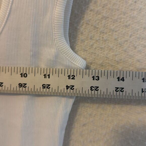 J Crew Scoopneck vest in drapey crepe Womens‎ Small White - Picture 9 of 11